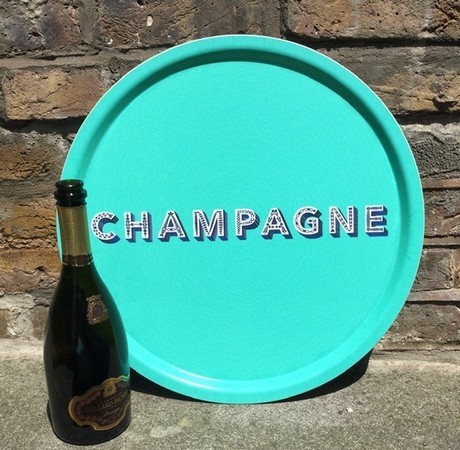 Purchase your Jamida Word Collection Champagne Tray 46cm online at smithsofloughton.com