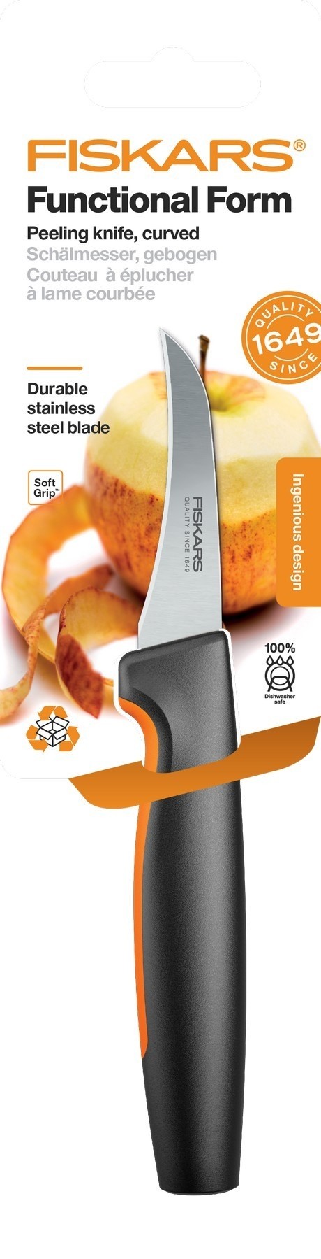 Purchase the Fiskars Functional Form Peeling Curved Knife online at smithsofloughton.com