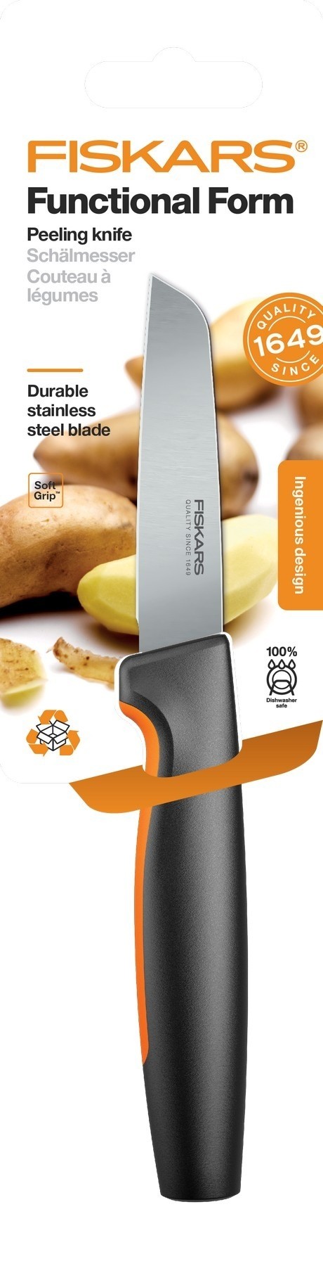 Purchase the Fiskars Functional Form Straight Peeling Knife online at smithsofloughton.com