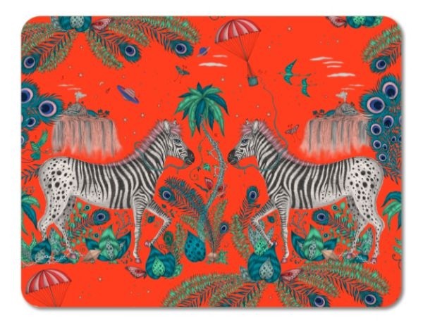 Purchase the Jamida Emma J Shipley Lost World Red Tablemat online at smithsofloughton.com