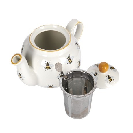 Purchase the London Pottery Farmhouse Four Cup Filter Teapot Bee online at smithsofloughton.com