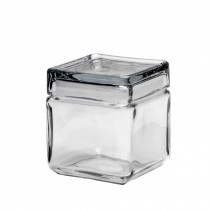 Buy the Anchor Hocking Square Glass Canister 1.1 Litre online at smithsofloughton.com  