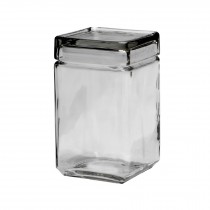 Buy the Anchor Hocking Square Glass Canister 1.4 Litre online at smithsofloughton.com
