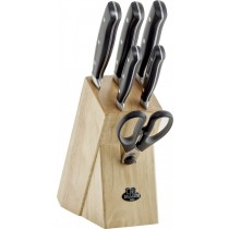 Buy the Ballarini Brenta 7 Piece Knife Block Set online at smithsofloughton.com 