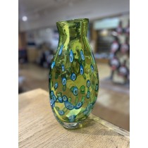 Buy the Bob Crooks Hula Tall Vase Green online at smithsofloughton.com