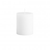 Buy the Cidex Pillar Candle 10cm White online at smithsofloughton.com 