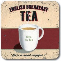 Buy the Customworks Breakfast Tea Drinks Coaster online at smithsofloughton.com