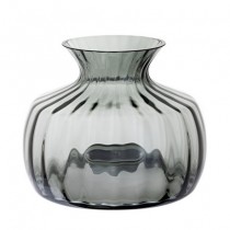 Buy the Dartington Cushion Smoke Medium Vase online at smithsofloughton.com