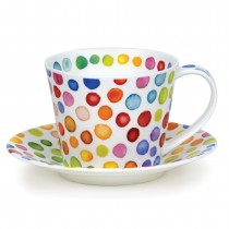Buy the Dunoon Breakfast Cup and Saucer Hots Spots online at smithsofloughton.com