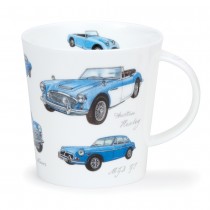 Buy the Dunoon Cairngom Mug Great Classic Cars Blue online at smithsofloughton.com