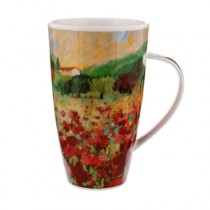 Buy the Dunoon Henley Shaped Mug Poppy online at smithsofloughton.com 