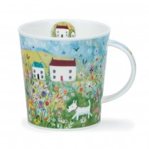 Buy the Dunoon Lomond Mug Cottage Walk Dog 320ml online at smithsofloughton.com