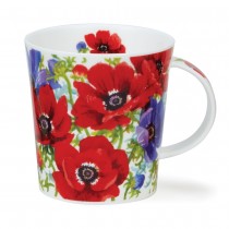 Buy the Dunoon Lomond Mug Flora Bonita Anemone 320ml online at smithsofloughton.com 