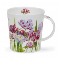Buy the Dunoon Lomond Mug Floral Dance Tulip 320ml online at smithsofloughton.com