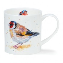 Buy the Dunoon Orkney Mug Fluffy Feather Goldfinch online at smithsofloughton.com 