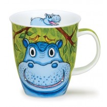 Buy the Dunoon Shaped Nevis Mug Go Wild Hippo online at smithsofloughton.com