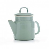 Buy the Enamal Vintage Coffee Pot 1.2L Sage online at smithsofloughton.com 