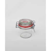 Buy the Glass Clip Top Jar 125ml online at smithsofloughton.com