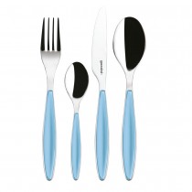 Buy the Guzzini Feel 24-Piece Cutlery Set Sea Blue online at smithsofloughton.com