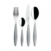 Buy the Guzzini Feeling 24-Piece Cutlery Set Sky Grey online at smithsofloughton.com