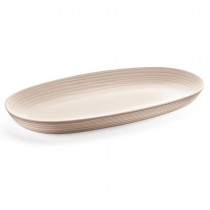 Buy the Guzzini Tierra Serving Tray Clay 41cm online at smithsofloughton.com