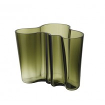 Buy the Iittala Aalto Moss Green Vase online at smithsofloughton.com
