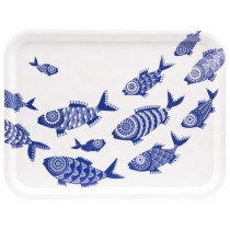 Buy the Jamida Asta Barrington 43x33cm - Shoal of Fish tray online at smithsofloughton.com