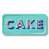 Buy the Jamida Asta Barrington Cake Aqua Food and Drinks Tray online at smithsofloughton.com
