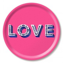 Buy the Jamida Asta Barrington Love Pink Tray online at smithsofloughton.com