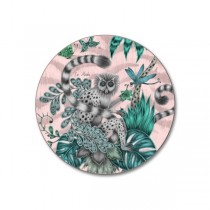 Buy the Jamida Emma J Shipley Lemur Pink Coaster online at smithsofloughton.com