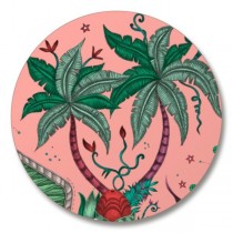 Buy the Jamida Emma J Shipley Lynx Pink Coaster online at smithsofloughton.com