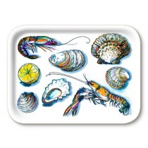 Buy the Jamida Michael Angove Seafood White Tray online at smithsofloughton.com 