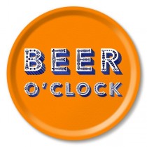 Buy the Jamida Word Collection Beer O'Clock Tray 31cm online at smithsofloughton.com