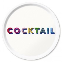 Buy the Jamida Word Collection Cocktail Tray 46cm online at smithsofloughton.com