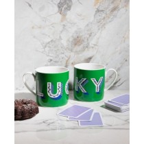 Buy the Jamida Word Collection Mug Lucky online at smithsofloughton.com