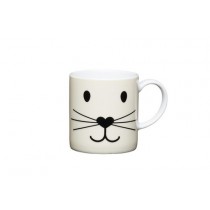 Buy the Kitchen Craft 80ml Porcelain Cat Face Espresso Cup online at smithsofloughton.com