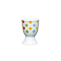 Buy the Kitchen Craft Brights Spots Porcelain Egg Cup online at smithsofloughton.com