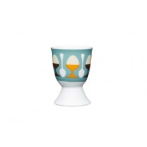 Buy the Kitchen Craft Retro Eggs Porcelain Egg Cup online at smithsofloughton.com