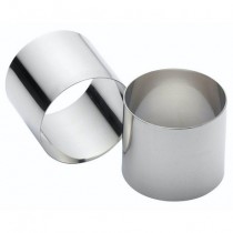 Buy the Kitchen Craft Stainless Steel Deep Cooking Rings 7 X 6CM online at smithsofloughton.com