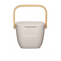 Buy the KitchenCraft Natural Elements Eco-Friendly Bamboo Fibre Compost Bin online at smithsofloughton.com 