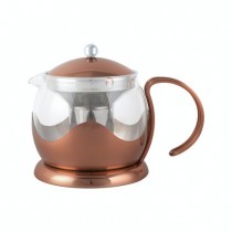 Buy the La Cafetiere Teapot Copper 1200ml online at smithsofloughton.com