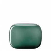 Buy the Leonardo Milano Vase Bowl Green online at smithsofloughton.com