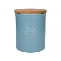 Buy the Light Blue Kew Gardens Richmond Embossed Logo Storage Jar online at smithsofloughton.com
