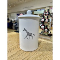 Buy the Little Weaver Arts Running Giraffe Storage Canister online at smithsofloughton.com 
