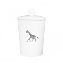 Buy the Little Weaver Arts Running Giraffe Storage Canister online at smithsofloughton.com