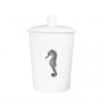 Buy the Little Weaver Arts Seahorse Storage Canister online at smithsofloughton.com 
