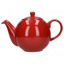 Buy the London Pottery 4 Cup Red GlobeTeapot online at smithsofloughton.com