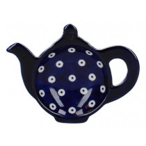 Buy the London Pottery Company Tea Bag Tidy Blue and White Circle online at smithsofloughton.com