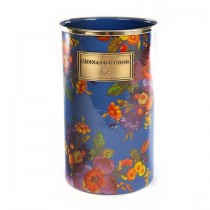 Buy the MacKenzie Childs Flower Market Blue Utensil Jar online at smithsofloughton.com