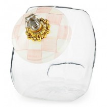 Buy the MacKenzie Childs Rose Check Cookie Jar online at smithsofloughton.com